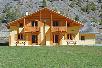 L'écogîte de Pra Chiriou à Ceillac en Queyras (Hautes-Alpes)